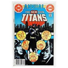 New Teen Titans Annual #2 Newsstand  - 1980 series DC comics VF+ [u; picture