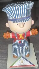 Retired Railroad Charlie Brown Peanuts Westland 8440 Train Conductor Engineer picture