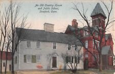 STRATFORD, CT ~ COUNTRY HOUSE & PUBLIC SCHOOL, INTERNATIONAL PC CO PUB used 1909 picture