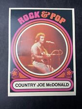 VTG 1972 Hitmakers Country Joe McDonald Rock And Pop MINT picture