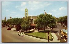 Postcard MO Kansas City Beautiful Country Club Plaza Shopping Center A26 picture