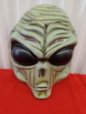 Vintage 1999 Disguise Inc. Adult OS Alien Head Halloween Mask Pre-owned  picture