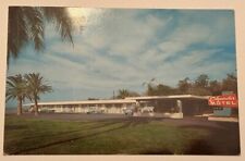 Postcard Edgewater Motel Fort Myers Florida FL Caloosahatchee River Vintage picture