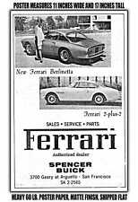 11x17 POSTER - 1964 Ferrari San Francisco dealer picture