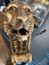 Art Deco Egyptian Lion Shelf Brace Holder picture