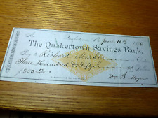 Quakertown, PA., Pennsylvania, Revenue stamp. 1876 picture