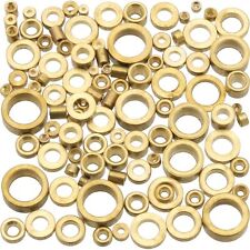 New 100pc Brass Bushing Assortment for Grandmother, Wall & Mantle Clocks  picture