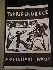 Hellas Greece Anti Fascist Political Propaganda Poster Anti Junta 70s Liberty picture