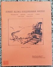 Sunset Along Susquehanna Waters Logging Railroads Pennsylvania  #4 Thomas Taber  picture