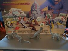 Vintage 1980s Prehistoric Playset Lot of 4 Silver/Gray Dinosaurs  picture