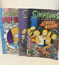 The Simpsons Comics, Big Bratty Book of Bart, Madness, and Strike Back picture