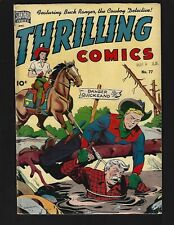 Thrilling Comics #77 FN Schomburg Saaf Buck Ranger Danny Glover Billy West picture