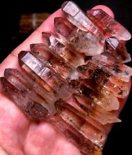 55g 15 Diamond GradeSuper Seven Skeletal Amethyst Quartz Crystal Namibia r382 picture