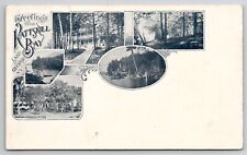 Kattskill Bay Lake George NY Picturesque Private Mailing Card Postcard H23 picture