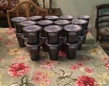 BRAND NEW Lot Of 24 Captain Morgan 16 oz Hard Plastic Drink Cups Black Reusable picture