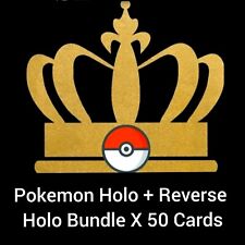 Pokemon Bundle All Holo or Reverse Holo Different Japanese Cards X 50 picture