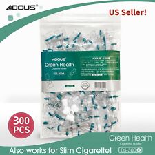 Adous 300 Pcs Tobacco Cigarette Filter Bulk Holder Tar With Slim Convert 3-Pack picture