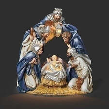 JOSEPH STUDIO LIGHTED ARCHED NATIVITY-633476 picture