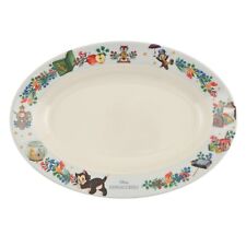 Japan Tokyo Disney Store Jiminy Cricket Figaro Cleo Plate Oval Tableware picture