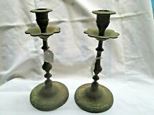 Antique vintage old decorative collectable candle holder stand 1940's picture