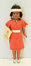 Vintage Cherokee Native American Doll Qualla Reservation in N.C. Tags Attached picture