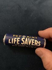 Vintage Pep O Mint Life Savers Candy Roll Wint O Green picture