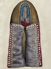 Original 1850 Seneca Native American Moccasin Print,Indian,Old,New York,NY Shoe picture
