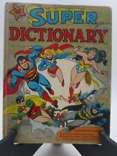 THE SUPER DICTIONARY A Warner Educational Services Book HC 1978 DC Comics picture