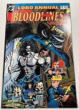 LOBO ANNUAL #1 (1993) DC COMICS BLOODLINES 1ST APPEARANCE OF CAPTAIN LAYLA picture