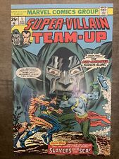 Super-ain Team-Up #1 (Marvel, 1975) Premier Issue Ron Wilson FN picture