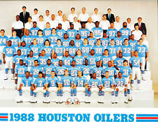 1988 Houston Oilers Team picture Photo  12x9.5 bx4a1 picture