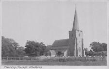 RPPC, West Sussex, England UK  TARRING CHURCH~St Andrews WORTHING Photo Postcard picture