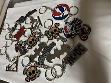 Lot Of 14 Assorted Metal And Rubber Keychains New picture