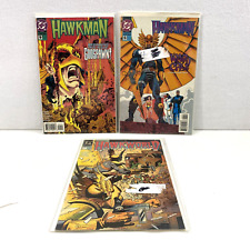 2 Hawkman 1994 DC Comic Books #6 #9 & 1 Hawkworld 1991 #7 Bagged or Boarded picture