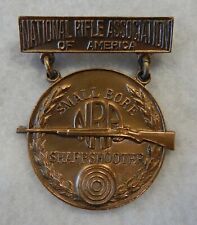 NRA Small Bore Sharpshooter Vintage Medal picture