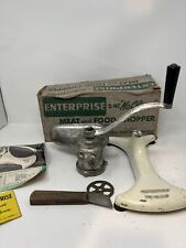 Vintage Enterprise Meat Grinder No Clamp Chopper Grinder With Box picture