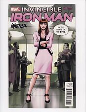 INVINCIBLE IRON MAN  7 1st App Of Riri Williams Woman Of POWER Variant 1st Print picture