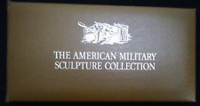 VTG 1977 FRANKLIN MINT AMERICAN MILITARY SCULPTURE COLLECTION GUIDE BOOK 1-80 b picture
