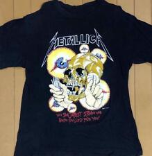 Vintage T-shirt Metallica X-LARGE Black Super rare From import Japan picture