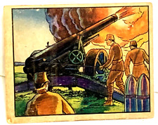 1938 Gum Inc. Horrors of War. (R69-1)  Card # 249 German-Type Guns..... picture