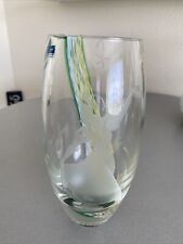 DISNEY Snow White  Glass Vase ~ Showcase Collection CAITHNESS Scotland picture