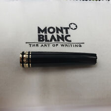 MONTBLANC Cap Upper Barrel Black Gold Trim Classic Pen Replacement Part PRE-1992 picture