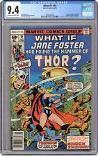 What If #10 CGC 9.4 1978 3763642005 Jane Foster as Thor picture