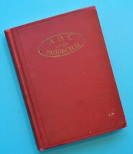 Original 1910 Motorcycle Manual Book Indian Scout Chief Harley Excelsior picture