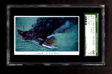 1942 R169 Cameron WARSHIPS #54 Tanker U.S.S. SAGA SGC 60 Excellent 5 picture