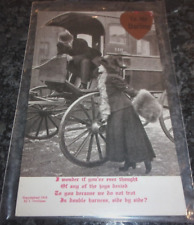 TO MY DARLING - Vintage Postcard - Posted 1908 GROLLMAN  Poem Card - picture