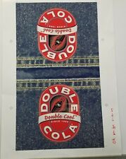 Double Cola Double Cool Since 1933 Preproduction Advertisement Vintage  picture