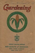 Gardening Merit Badge Pamphlet - 1931 May Printing picture
