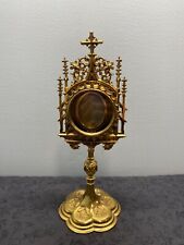 ANTIQUE RELIQUARY WITH RELIC LUNA (MADE IN FRANCE) picture