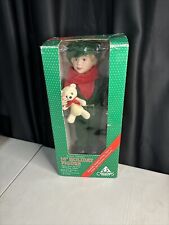 VTG 90’s. 16 Inch Animated Holiday Figure Doll, Plays Holiday Music, No Motion. picture